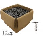 13mm x 3mm Galvanised Felt Nails / Clouts 10kg Bulk Box